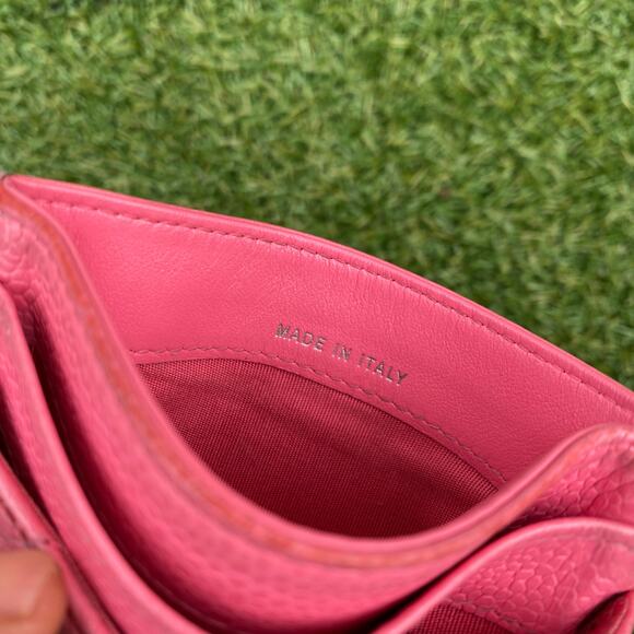 Chanel Leather Pink Card Holder Wallet - Picture 4 of 5